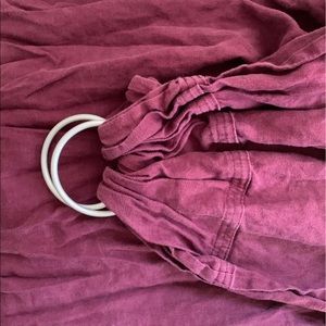 Sakura Bloom Basics Linen Ring Sling Carrier